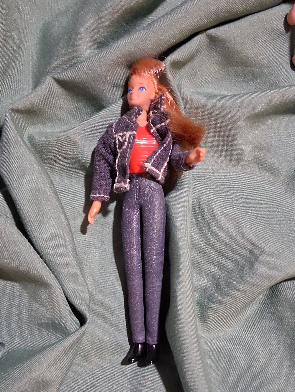 Vintage Doll Outfit - 1990 Mcdonald Barbie Toy